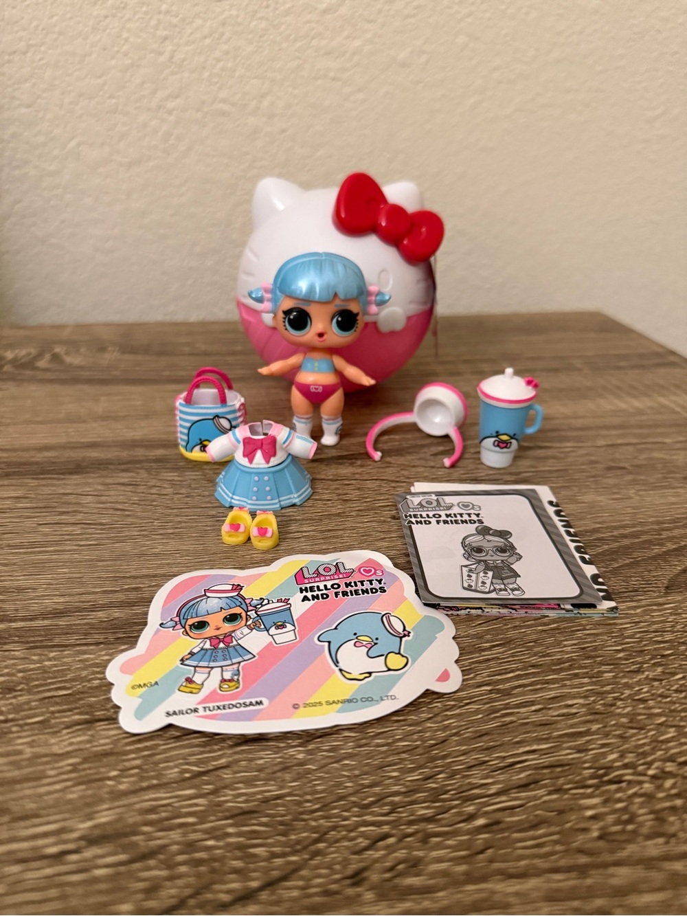 L.O.L Surprise! Loves Hello Kitty and Friends Doll SAILOR TUXEDOSAM